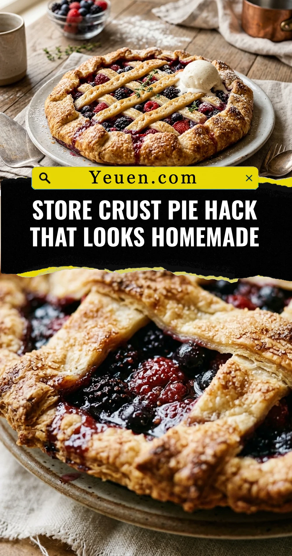 Store Crust Pie Hack That Looks Homemade