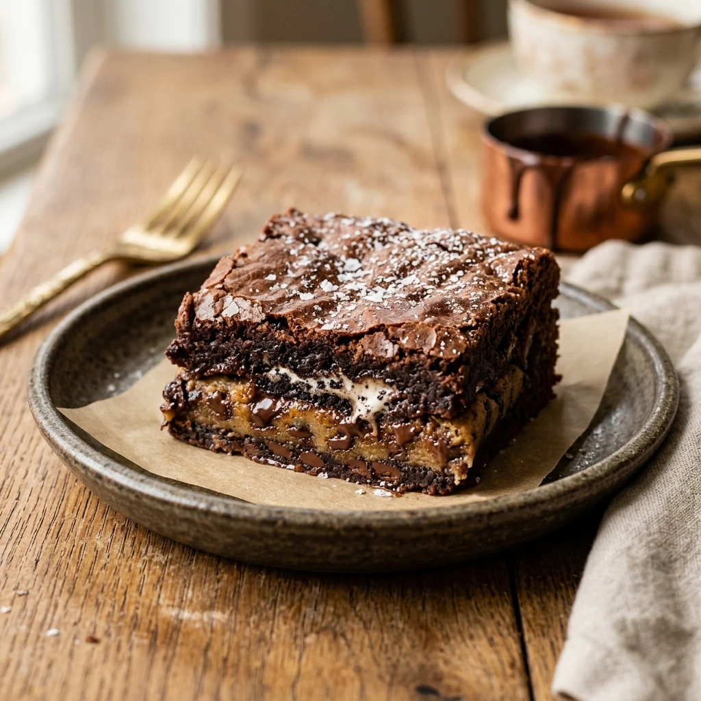 Stuffed Brownies Slutty Brownies Cookie Dough