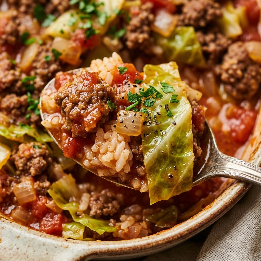 Stuffed Cabbage Rolls Unstuffed Casserole Budget
