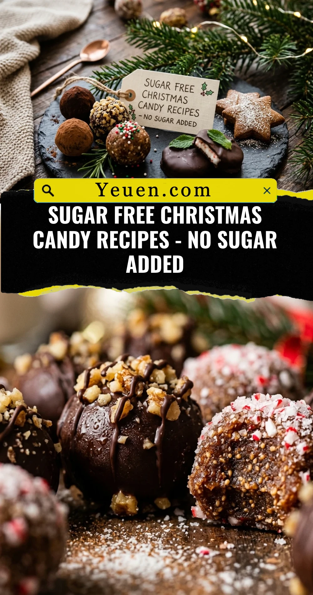 Sugar Free Christmas Candy Recipes - No Sugar Added