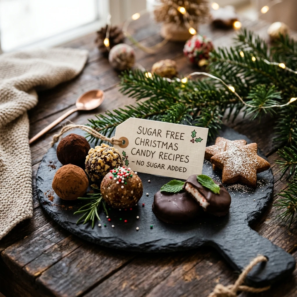 Sugar Free Christmas Candy Recipes - No Sugar Added
