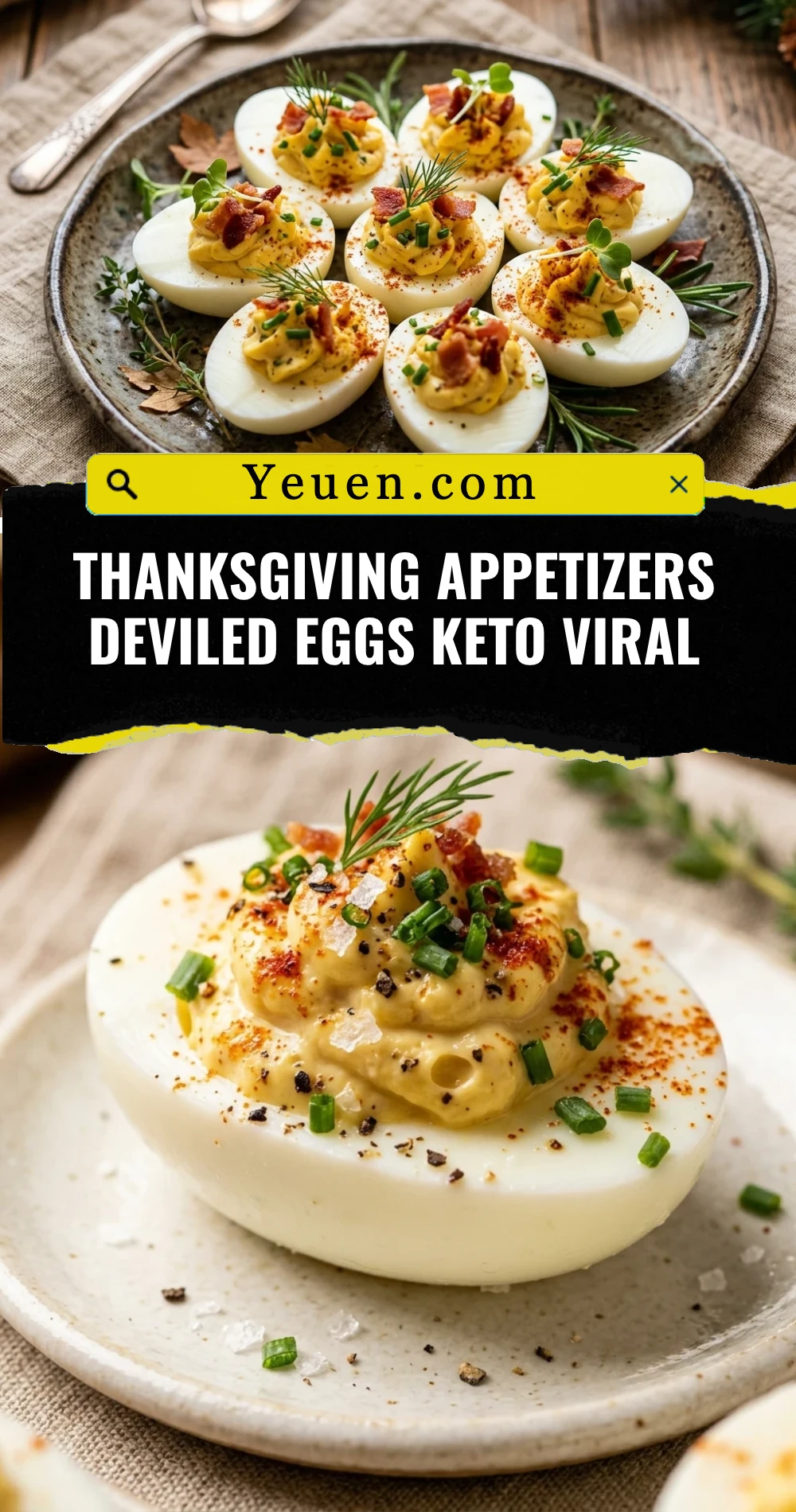Thanksgiving Appetizers Deviled Eggs Keto Viral