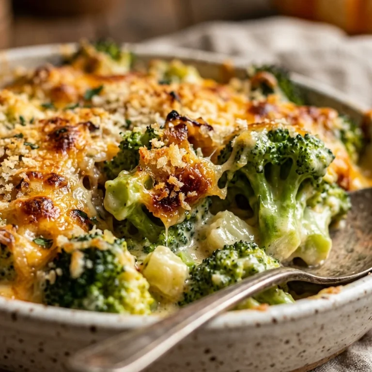 Thanksgiving Broccoli Cheese Casserole Creamy No Soup
