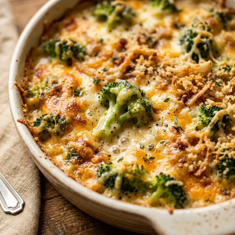 Thanksgiving Broccoli Cheese Casserole Make Ahead Easy