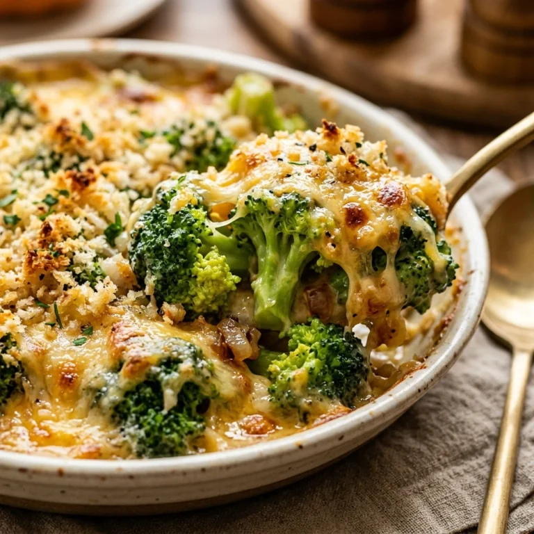 Thanksgiving Broccoli Cheese Casserole Make Ahead