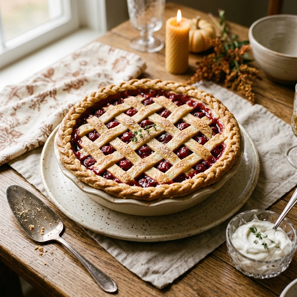 Thanksgiving Cherry Pie Store Bought Crust Easy