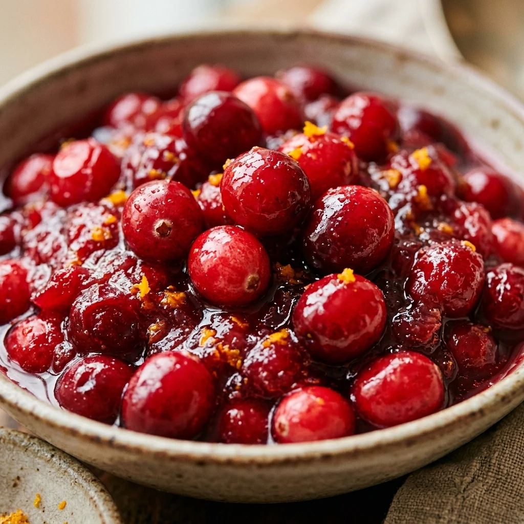 Thanksgiving Cranberry Sauce With Orange Juice Easy