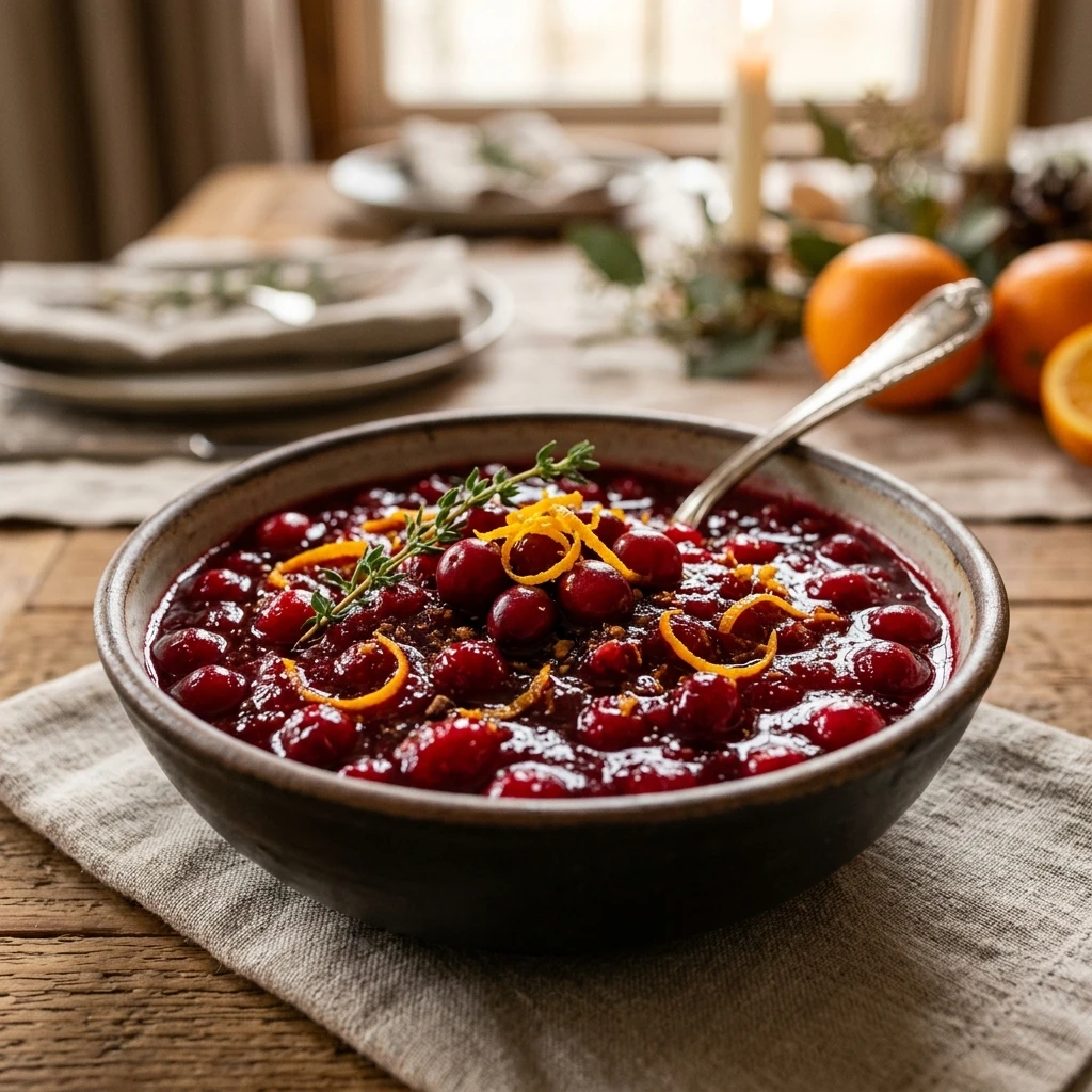 Thanksgiving Cranberry Sauce With Orange Juice Easy