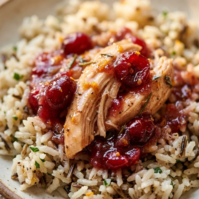 Thanksgiving Crockpot Cranberry Chicken With Rice High Protein Under $20 Feeds A Crowd
