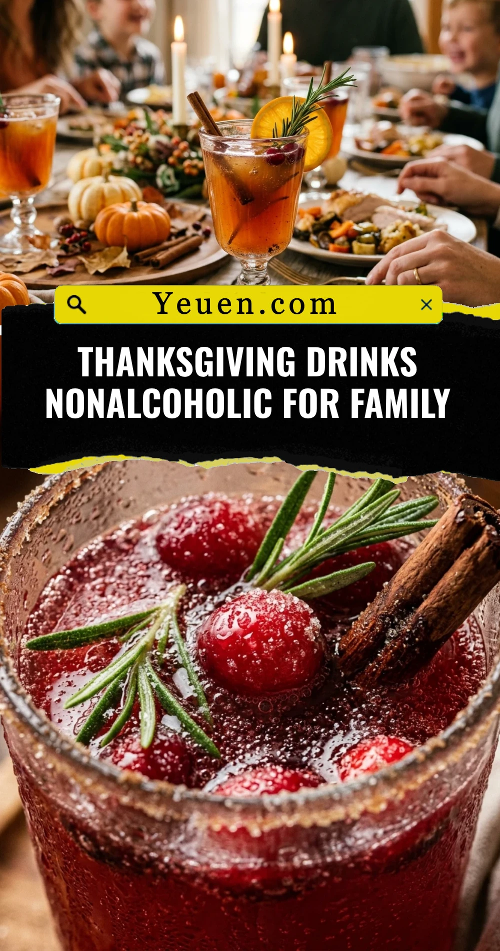 Thanksgiving Drinks Nonalcoholic For Family