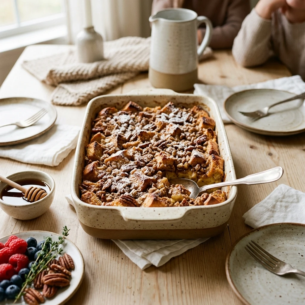 Thanksgiving French Toast Casserole Make Ahead Feed A Crowd 12