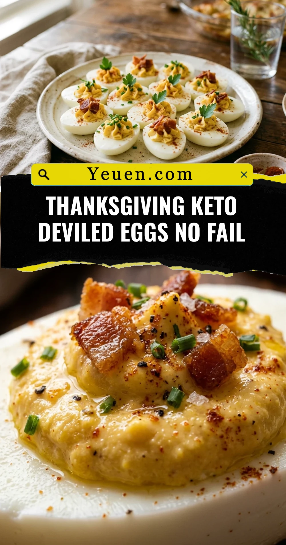 Thanksgiving Keto Deviled Eggs No Fail
