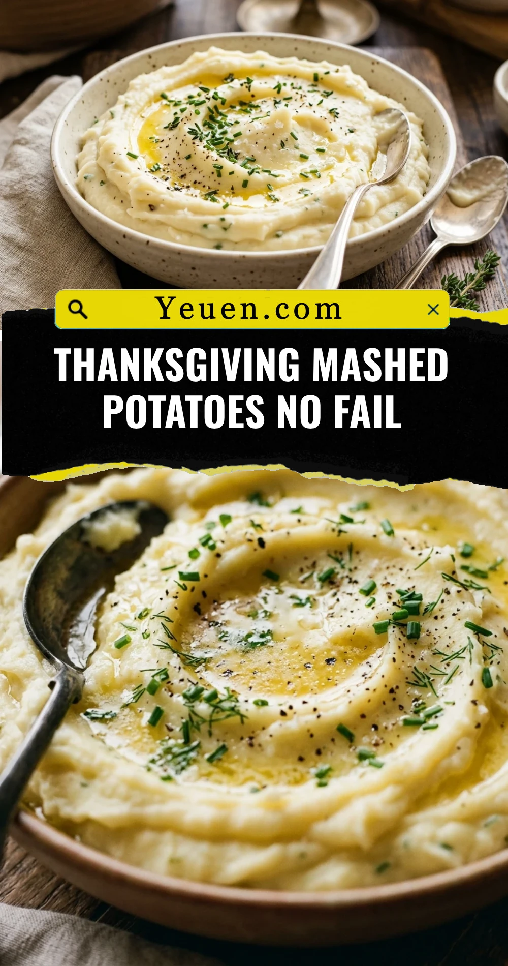 Thanksgiving Mashed Potatoes No Fail