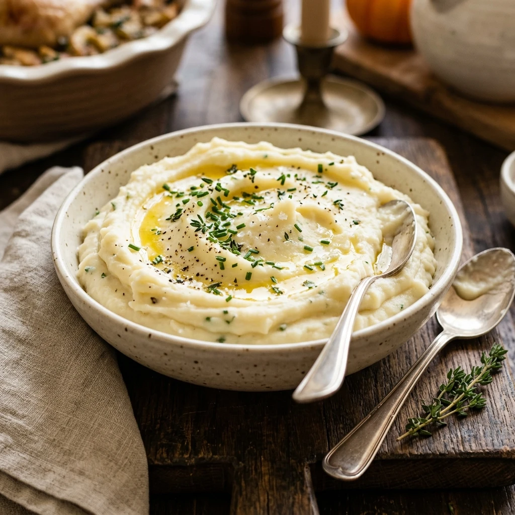 Thanksgiving Mashed Potatoes No Fail