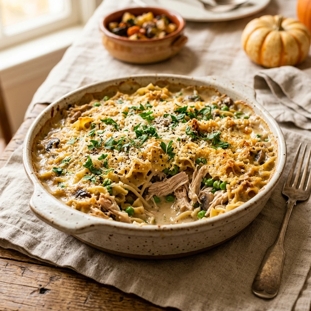 Thanksgiving Slow Cooker Turkey Tetrazzini High Protein Under $20 Feeds A Crowd