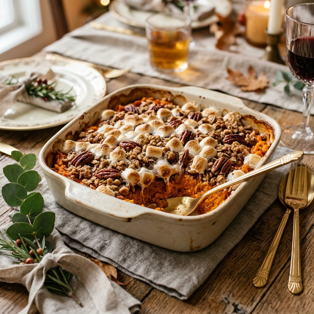 Thanksgiving Sweet Potato Casserole Easy