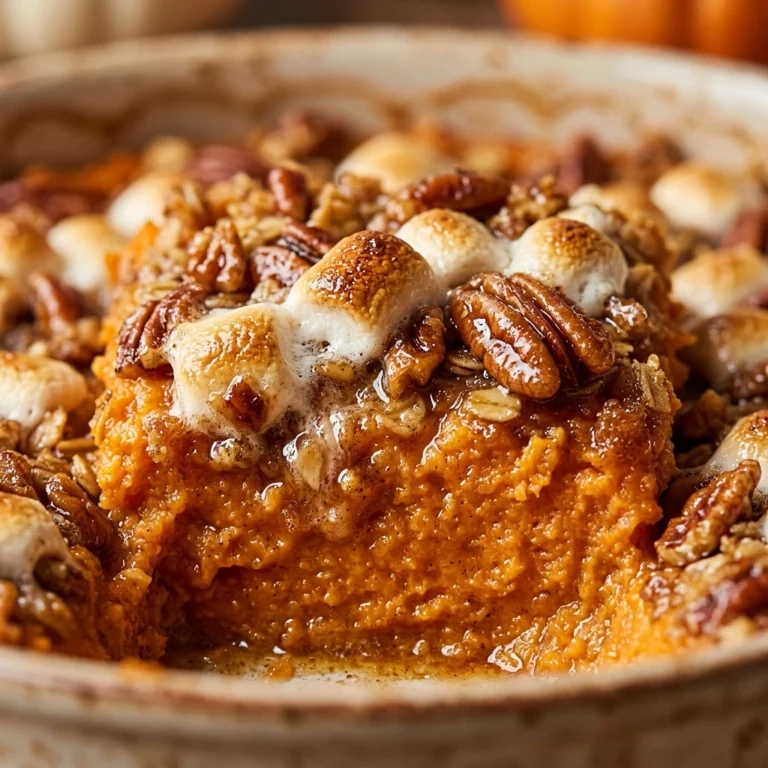 Thanksgiving Sweet Potato Casserole Make Ahead