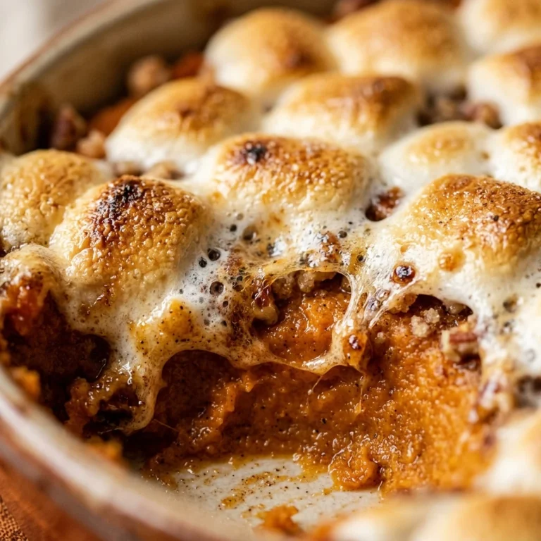 Thanksgiving Sweet Potato Casserole With Marshmallow Easy