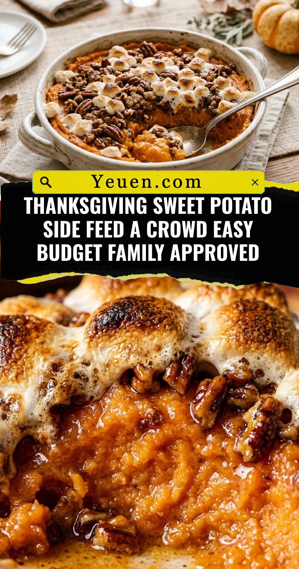 Thanksgiving Sweet Potato Side Feed A Crowd Easy Budget Family Approved