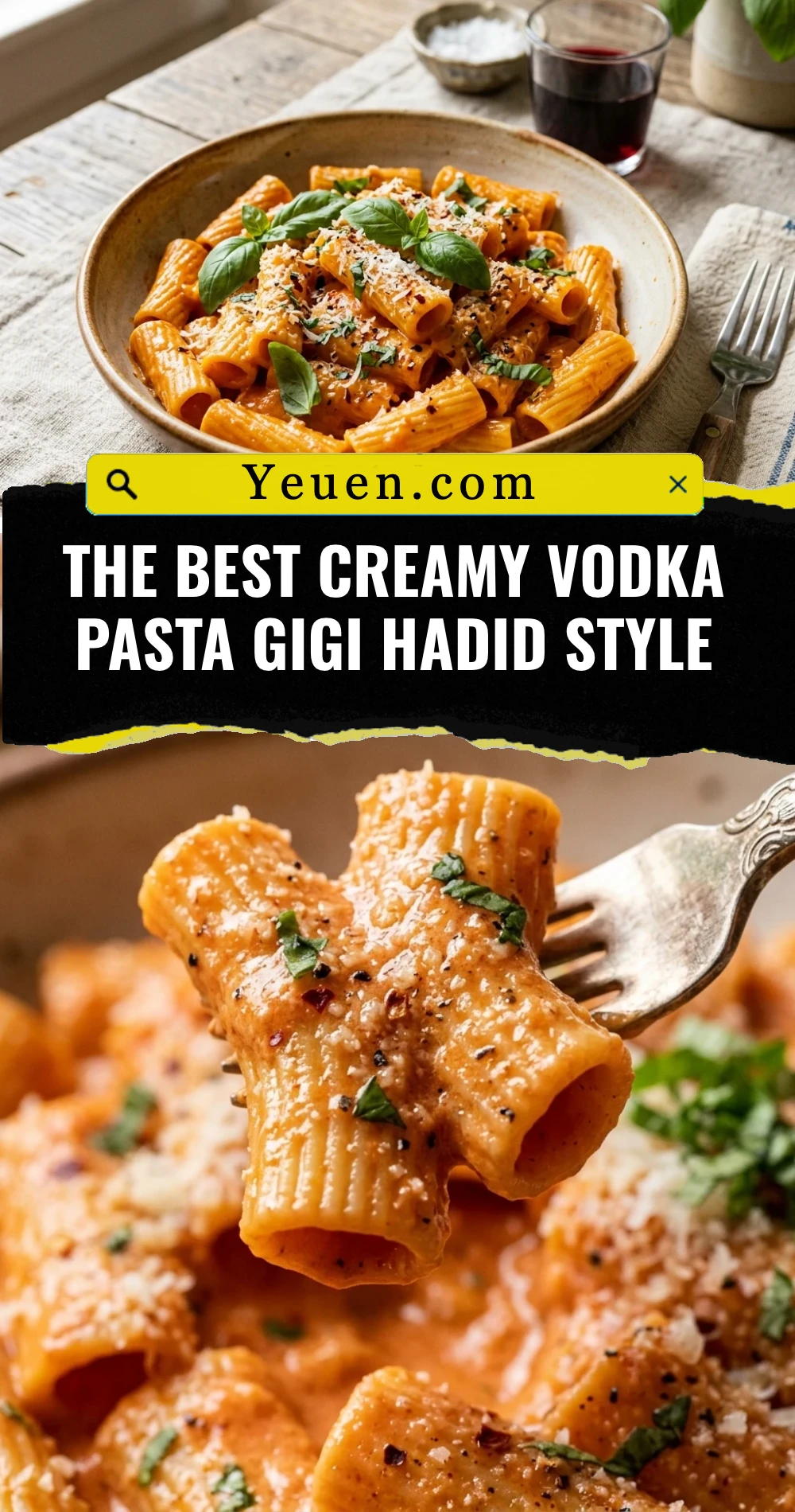 The Best Creamy Vodka Pasta Gigi Hadid Style