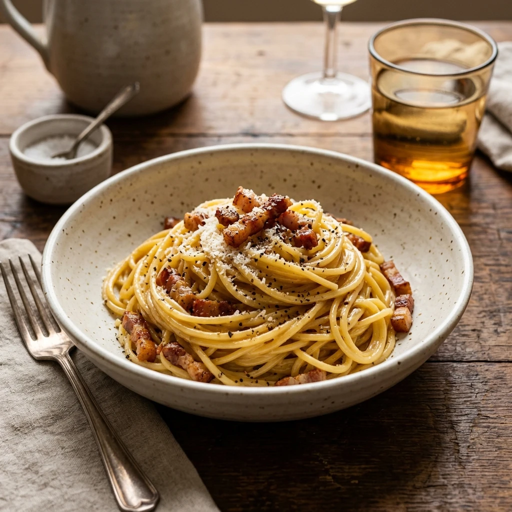The Creamiest Carbonara Authentic No Cream