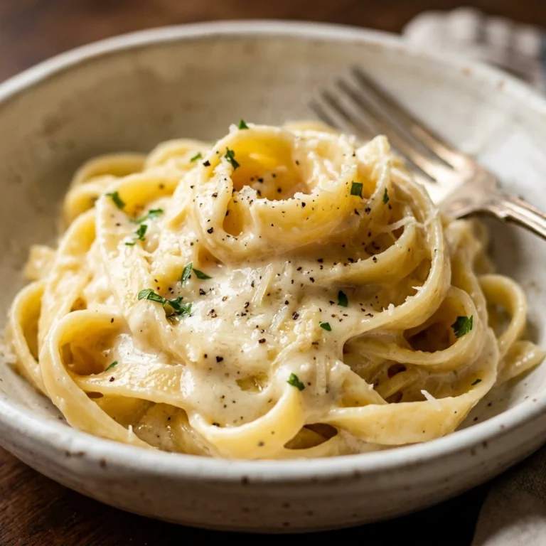 The Creamiest Fettuccine Alfredo With Homemade Sauce