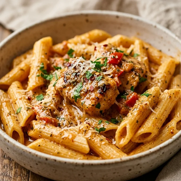 The Creamiest One-Pot Cajun Chicken Pasta