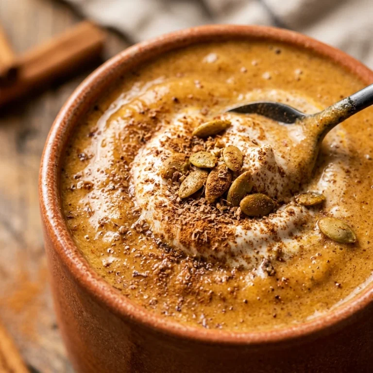 Thick Creamy Pumpkin Spice Protein Shake 20g+ Easy Homemade