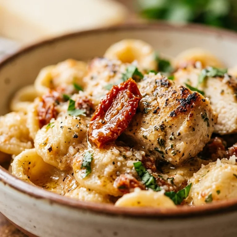 Tuscan Chicken Pasta With Sun Dried Tomato 45g Protein
