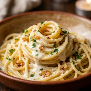 Tuscan Garlic Pasta Creamy Easy Dinner Cozy Italian