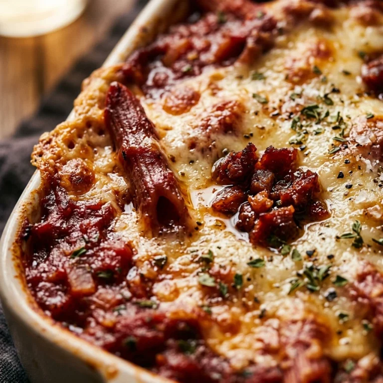 Vampire Pasta Bake - Cheesy & Bloody Good