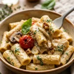 Vegan Comfort Food Dinner Easy Plant Based Creamy Pasta