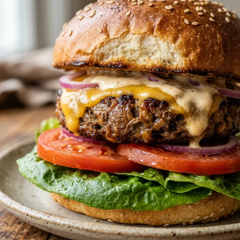 Vegan High Protein Burger Meal 20g+ Easy Plant Based Comfort Food