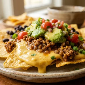 Vegan High Protein Nachos Meal 20g+ Easy Plant Based Comfort Food
