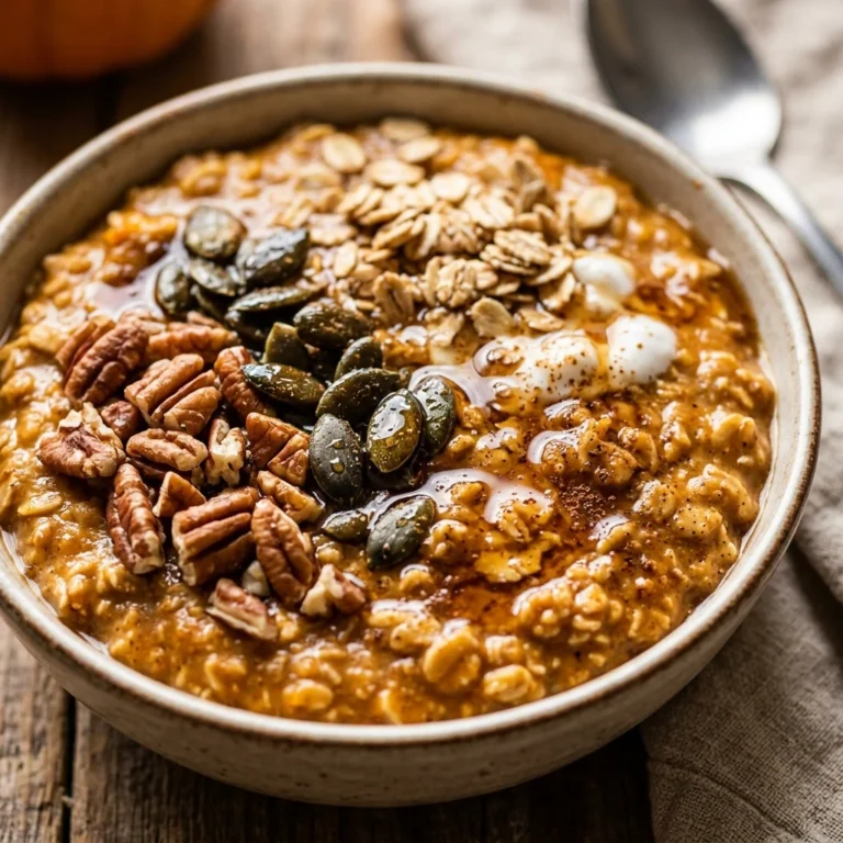 Vegan Pumpkin Spice Latte Overnight Oats Healthy Brunch