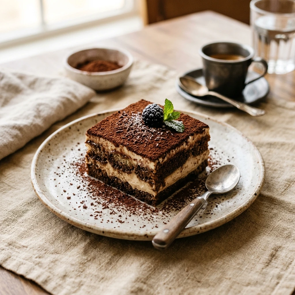 Vegan Tiramisu Decadent Easy Plant Based Comfort Food