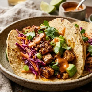 Vegan Tofu Tacos Plant Based Easy 20 Minute Healthy Ultimate Recipe Viral