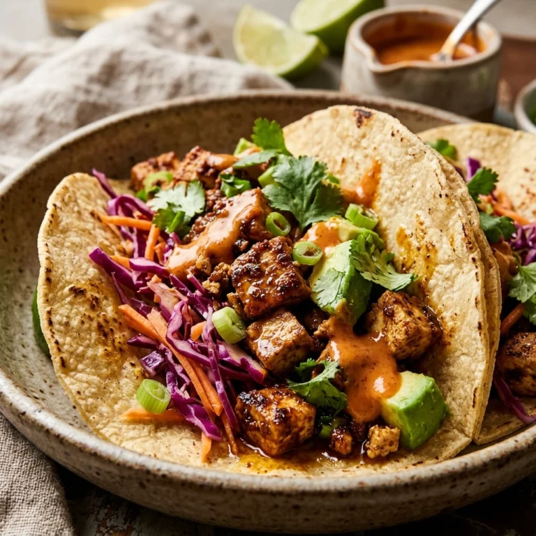 Vegan Tofu Tacos Plant Based Easy 20 Minute Healthy Ultimate Recipe Viral