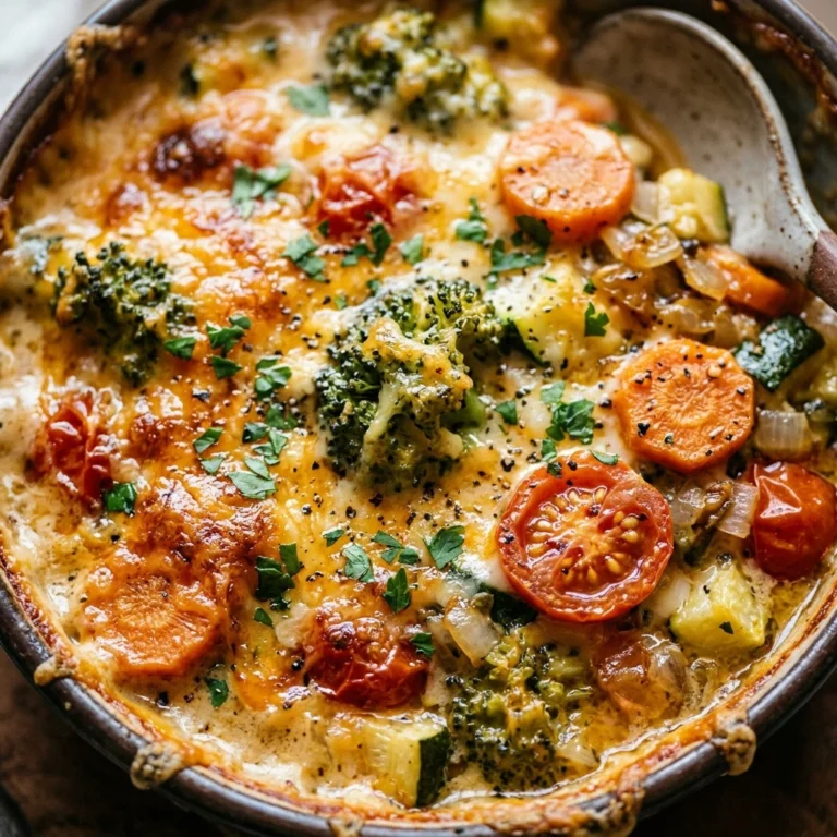 Vegetable Casserole Healthy Easy Cheesy One Dish Family