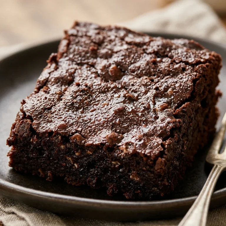 Viral 3 Ingredient Cottage Cheese Fudge Brownies High Protein No Flour
