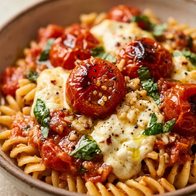 Viral Baked Feta And Cherry Tomato Pasta With Garlic