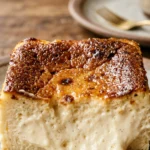 Viral Basque Cheesecake TikTok Famous Burnt Bars Easy Creamy
