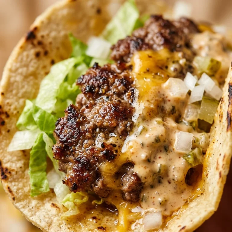 Viral Big Mac Smash Tacos Easy 20 Minute TikTok Famous Ground Beef