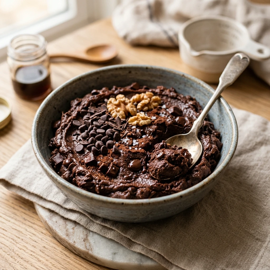 Viral Cottage Cheese Edible Brownie Batter High Protein Cookie Dough Style