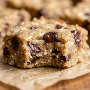 Viral Cottage Cheese Protein Bars Chocolate Chip Cookie Dough High Protein