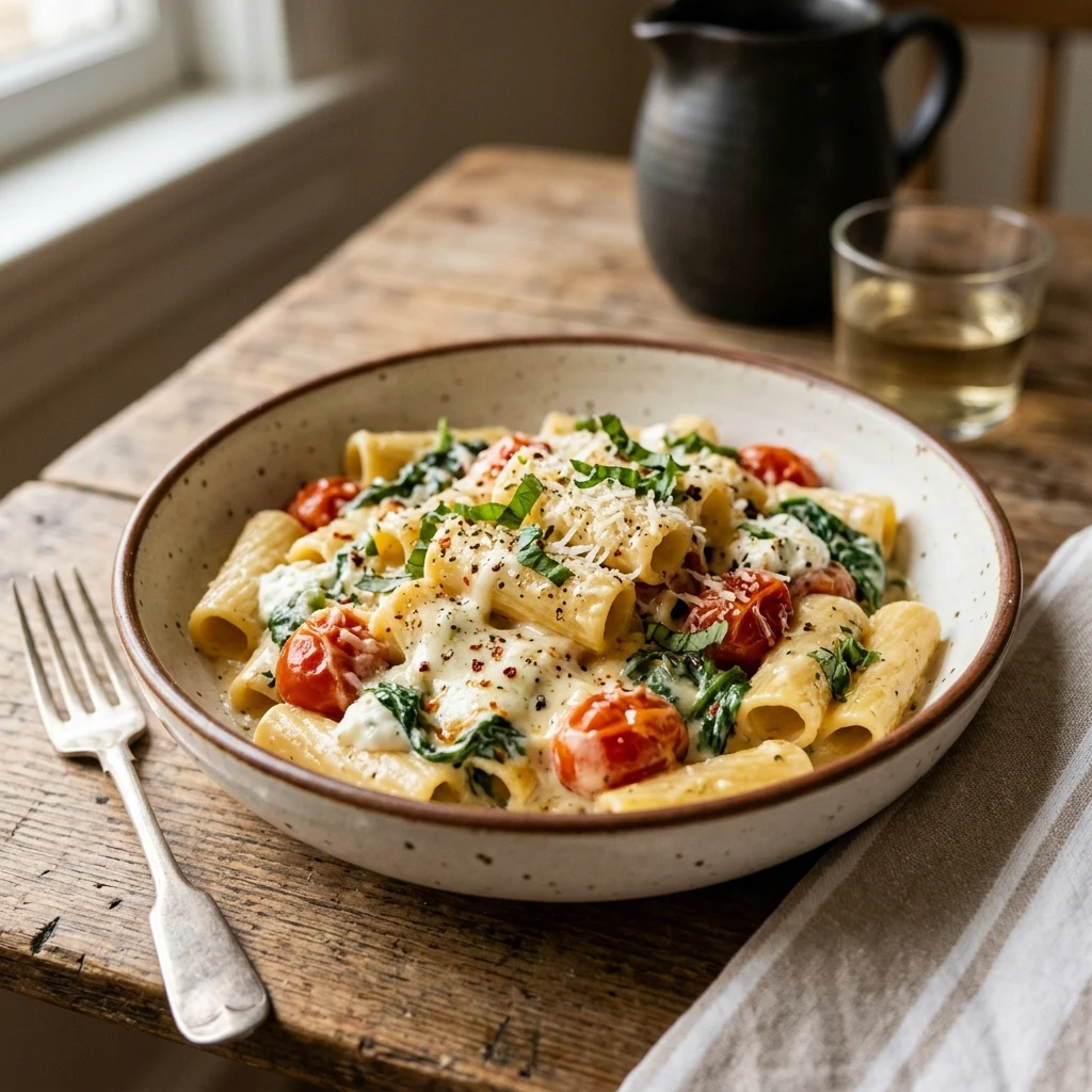 Viral Creamy Boursin Cheese Pasta TikTok Famous One Pot 20 Minute Cheesy