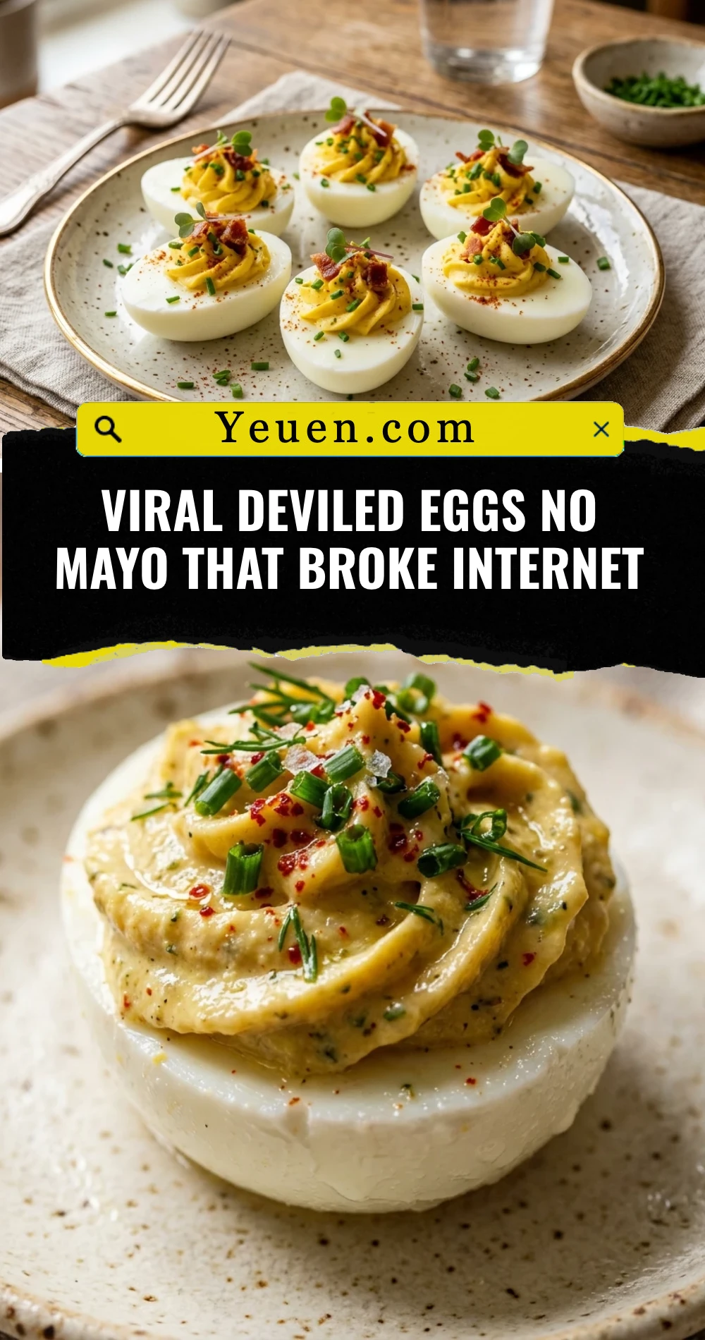 Viral Deviled Eggs No Mayo That Broke Internet