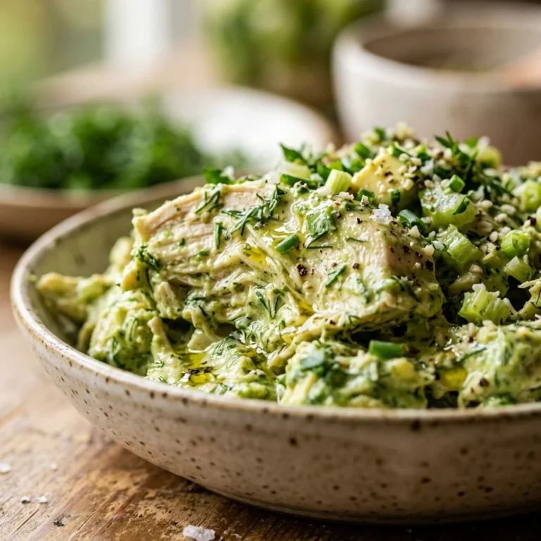 Viral Green Goddess Chicken Salad High Protein 30g Meal Prep