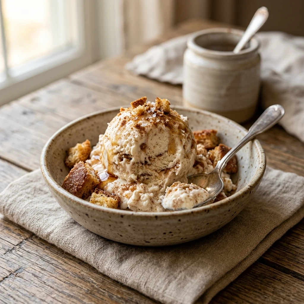 Viral High Protein Cottage Cheese Cinnamon Toast Ice Cream No Churn 3 Ingredient