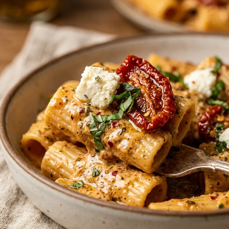 Viral Marry Me Pasta With Sun Dried Tomato And Feta